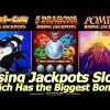 Rising Jackpots Slots – Which Version Has the Biggest Bonus? Whales of Cash, 5 Dragons or Pompeii?