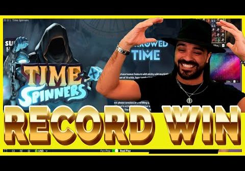 ROSHTEIN RECORD WIN ON TIME SPINNERS!! NEW HACKSAW GAME