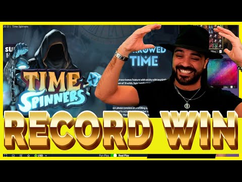 ROSHTEIN RECORD WIN ON TIME SPINNERS!! NEW HACKSAW GAME