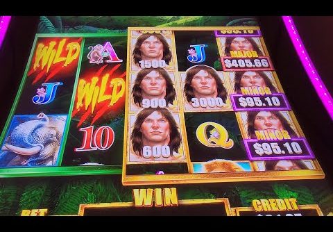 Super Big Win on Tarzan Grand!!! Aristocrat Game