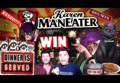 x6500 ✨ BIG WIN 💰 KAREN MANEATER 🍔 NOLIMIT | EXESLOT SLOT ONLINE ESCLUSIVE