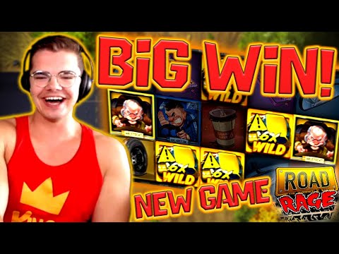 MEGA BIG WIN on Road Rage slot! (NEW GAME)