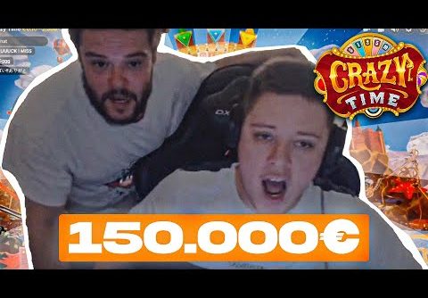 EXTREME WIN 150.000€ CRAZY TIME 🎰