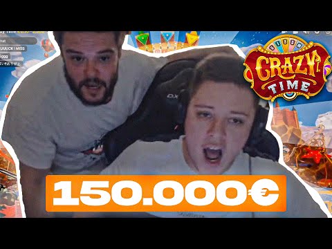 EXTREME WIN 150.000€ CRAZY TIME 🎰