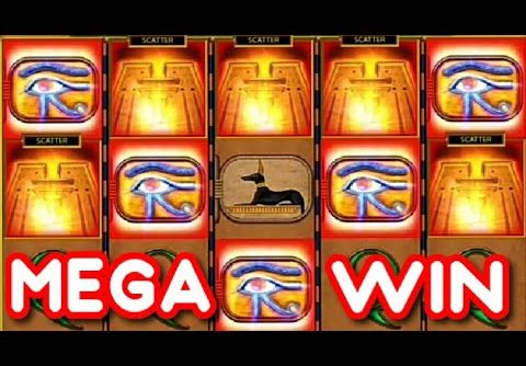 MEGA JACKPOT WIN – 5 Scatter Trigger on Eye Of Horus (uk bookies slots) Casino slots jackpot