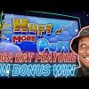 🔥 HUFF N MORE PUFF MEGA HAT FEATURE AND MORE! #winstar #casino #gambling #bonus #fyp #slots