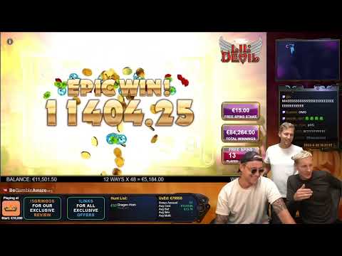 STREAMERS BROKE LIL DEVIL SLOT AND WON LIFECHANGING MONEY! BIGGEST WIN ON LIL DEVIL TO DATE!