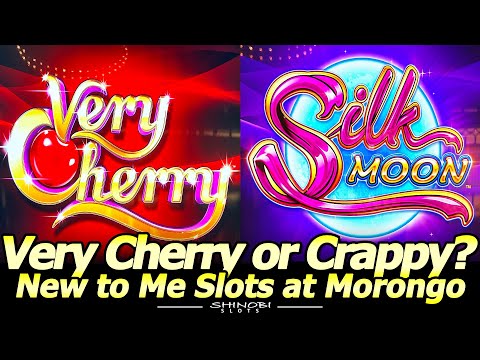 Very Cherry?  or Crappy!?  First Attempt playing Very Cherry and Silk Moon Slot Machines at Morongo