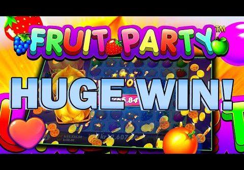 FRUIT PARTY SLOT 🍓 RECORD HUGE WIN! 🍓