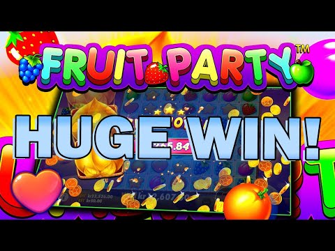 FRUIT PARTY SLOT 🍓 RECORD HUGE WIN! 🍓