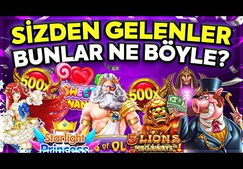 SLOT REKOR KAZANÇLAR | SİZDEN GELENLER ⭐ BUNLAR NASIL ÖDEME ? ⭐ #slotsizdengelenler #bigwin #casino