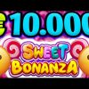 SWEET BONANZA 🍭 SLOT €10.000 RECORD BONUS BUYS OMG‼️😱