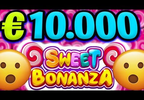 SWEET BONANZA 🍭 SLOT €10.000 RECORD BONUS BUYS OMG‼️😱