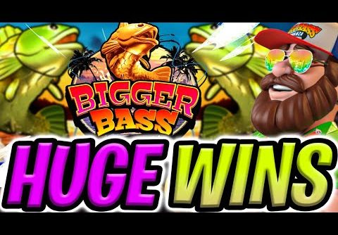 BIGGER BASS BONANZA 🔥 SLOT €60 MAX BET 😱 MEGA BIG WIN COMEBACK OMG‼️