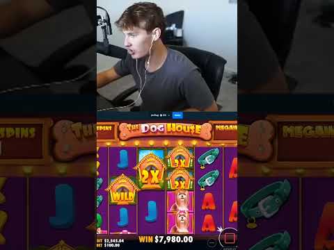 MY RECORD WIN ON DOG HOUSE MEGAWAYS SLOT… *INSANE* #shorts