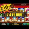 $747,000 BIGGEST WIN IN THIS CASINO SLOT MACHINE 😱😱😱😱😱