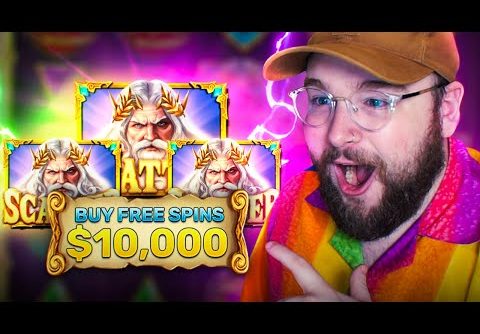 I JUST DID MY BIGGEST EVER GATES OF OLYMPUS BONUS BUY ($10,000)