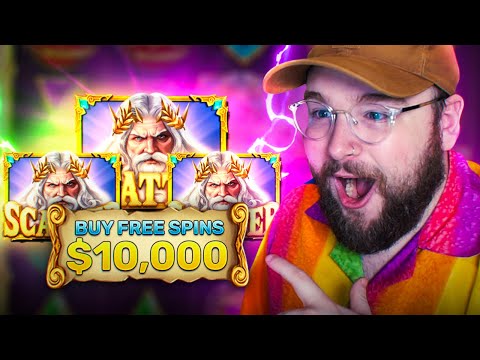 I JUST DID MY BIGGEST EVER GATES OF OLYMPUS BONUS BUY ($10,000)