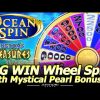 Big Win Wheel Spin! Mystical Pearl and Ocean Spin Neptune’s Kingdom. Konami slot action at Yaamava!