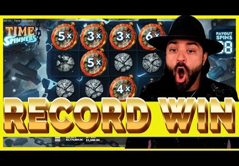 ROSHTEIN RECORD WIN ON TIME SPINNERS!! NEW HACKSAW GAME