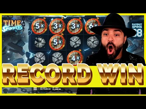 ROSHTEIN RECORD WIN ON TIME SPINNERS!! NEW HACKSAW GAME