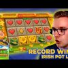 Irish Pot Luck Slot Record Win