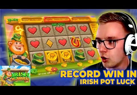 Irish Pot Luck Slot Record Win