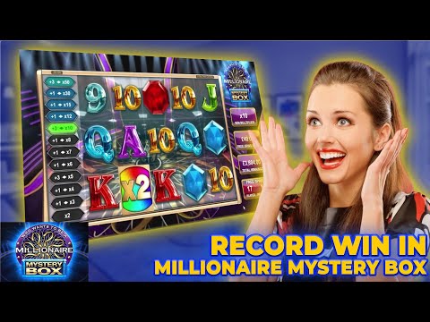 Millionaire Mystery Box Slot Record Win