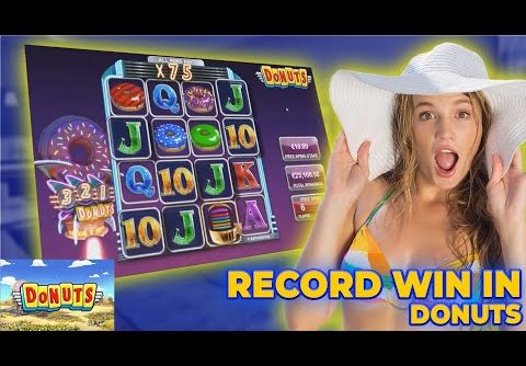 Donuts Slot Record Win