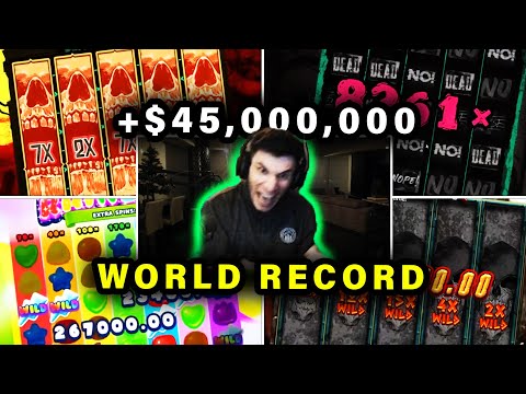 Trainwreckstv TOP 10 WINS of AUGUST ($45,000,000+) | Train Best Slot Wins