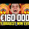 €160 000 🔥 MY BIGGEST WIN EVER at CASINO SLOTS  ! MUST WATCH!