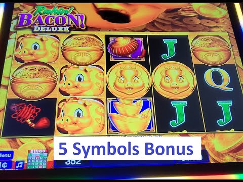 Super Big Win on Bonus 5 Symbols Trigger! Rakin Bacon Deluxe Slot