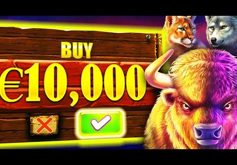 BIGGEST BONUS BUY EVER 😱 BUFFALO KING MEGAWAYS SLOT‼️🔥 *** €10.000 ***