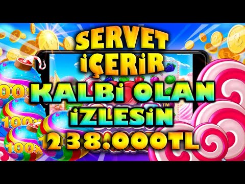 SWEET BONANZA | Rekor Kazanç 238.000 TL Bigwin | #slot #casino #sweetbonanza #taktik #100x #50x