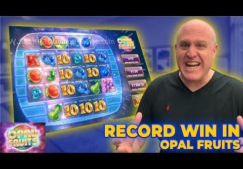 Opal Fruits Slot Record Win