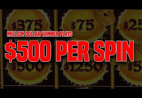 $500-$1250 PER SPIN ON DRAGON LINK / MULTI-MILLION DOLLAR WINNER
