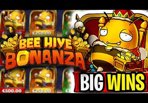 NEW BEE HIVE BONANZA 🐝 SLOT HUGE BIG WINS 🔥 €5.000 BONUS BUYS OMG‼️