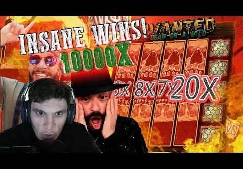 TOP RECORD MAX WINS ON SLOTS! (Trainwreckstv, Roshtein AND MORE)