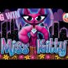 BIG WIN ON MISS KITTY SLOT MACHINE BONUS
