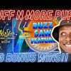 🔥 CRAZY BIG WINS ON HUFF N MORE PUFF!!! #winstar #casino #gambling #bonus #fyp #slots