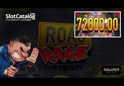 Mega win. Road Rage slot from NoLimit City