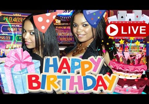 🔴 LIVE SLOTS! Happy Birthday FUN with your favorite TWINS! @Yaamava’ Resort & Casino