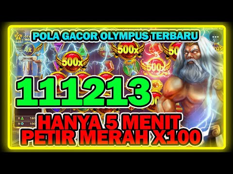 INFO SLOT GACOR HARI INI✨POLA GACOR OLYMPUS HARI INI✨SITUS SLOT MUDAH JACKPOT !!