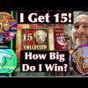 15 Gold Buffalo Captured!  How Big Can I Win on Wonder 4 Boost Gold Super Free Games?