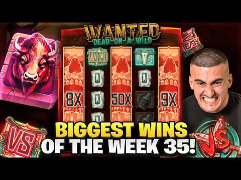 BIGGEST WINS OF THE WEEK 35 || MAX WIN ON WANTED!!