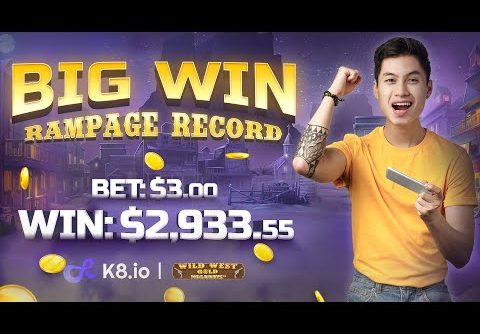 π₯ INSANE MEGA WIN ON WILD WEST π₯ | K8
