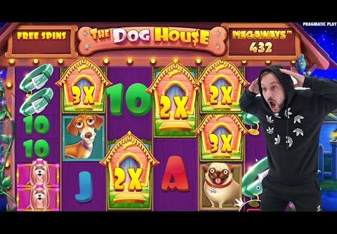 The Dog House Megaways 🐶🐶🐶 Insane Bonus Buy Free Spins Casino Online Slot New Record Huge Win