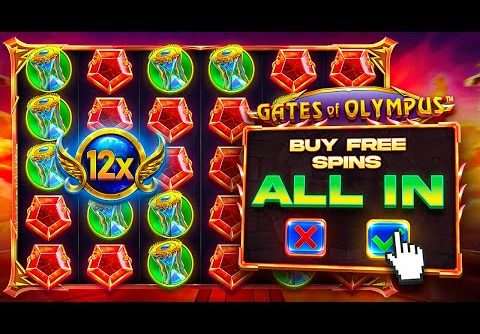 HUGE 500X WIN On ALL IN BONUS BUY.. (GATES OF OLYMPUS)