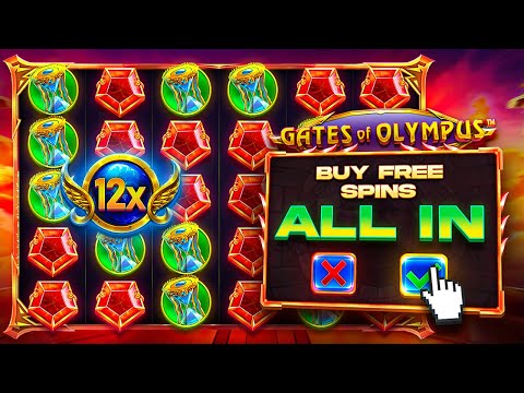 HUGE 500X WIN On ALL IN BONUS BUY.. (GATES OF OLYMPUS)