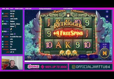 New Game!! Mega Big Win From Phoenix Paradise Slot!!